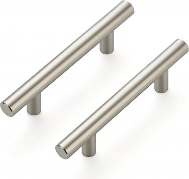 60 Pack | 5 Inch Cabinet Pulls Brushed Nickel Stainless Steel Kitchen Cupboard H