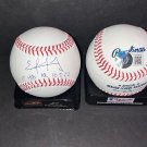 Ezequiel Tovar Colorado Rockies Autographed Signed Official Baseball BECKETT Wit