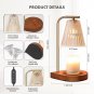 Candle Warmer Lamp, Electric Lamp Warmer with Timer for Jar Candles - Dimmable V
