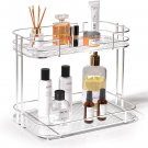 Bathroom Counter Organizer, 2 Tier Acrylic Makeup Organizer for Vanity, Bathroom