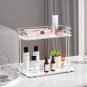 Bathroom Counter Organizer, 2 Tier Acrylic Makeup Organizer for Vanity, Bathroom