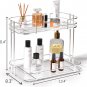Bathroom Counter Organizer, 2 Tier Acrylic Makeup Organizer for Vanity, Bathroom