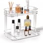 Bathroom Counter Organizer, 2 Tier Acrylic Makeup Organizer for Vanity, Bathroom