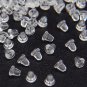 Earring Backs for Studs 200Pcssoft Clear Ear Safety Back Pads Backstops Bullet C