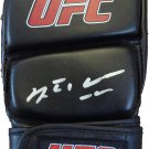 Anderson Silva Autographed  Fight Glove W/PROOF, Picture of Anderson Signing for