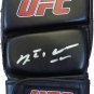 Anderson Silva Autographed  Fight Glove W/PROOF, Picture of Anderson Signing for