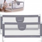 2 Pack of 77 Bed Rails for Toddlers, Toddler Bed Rails for Queen Bed, Baby Bed R