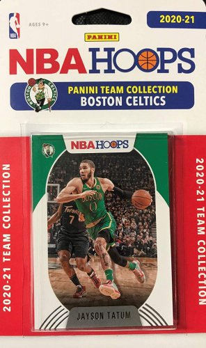 Boston Celtics 2020 2021 Hoops Factory Sealed Team Set with Jayson Tatum and Jay