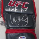 Urijah Faber Signed UFC Glove PSA/DNA COA Autograph 175 157 169 149 139 132 128