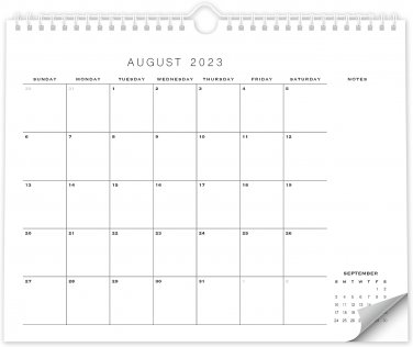 Professional Office Wall Calendar - Runs from June 2023 until December 2024-14.5