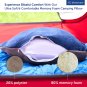 Camping Pillow, Memory Foam Travel Pillow, Camping Accessories - Small Pillow Ca