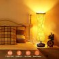 beside Table Lamp for Bedroom Set of 2, Table Lamps with USB a C Ports Prong AC