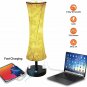 beside Table Lamp for Bedroom Set of 2, Table Lamps with USB a C Ports Prong AC