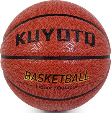 Kids Youth Moisture Absorbing Fuax Leather Basketball Size 5 (27.5") Indoor Outd
