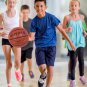 Kids Youth Moisture Absorbing Fuax Leather Basketball Size 5 (27.5") Indoor Outd