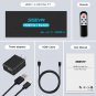 HDMI Switch HDMI Selector Switch 5 Port HDR IR Remote 4K HDMI Selector Box 5 in