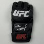 Autographed/Signed Francis Ngannou UFC MMA Black Fighting Glove Beckett BAS COA