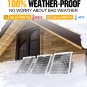 Solar Panel Kit 20W 12V, Solar Battery Trickle Charger Maintainer + Upgrade Cont