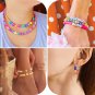 5342 PCS Clay Beads Bracelet Making Kit, 24 Colors Flat Heishi Beads for Jewelry