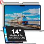 Magnetic Macbook Pro 14 Inch Privacy Screen Protector (2021-2023, M1, M2), Remov