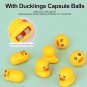 Duck Slide Bath Toy Baby Kids Toddler Water Toys Bathtub Storage Holde,Bath Toys