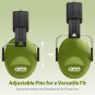 Noise Cancelling Ear Muffs 27NRR Noise Cancelling Headphones for Autism with Adj