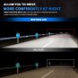 Rimthin LED Bulbs, 60W 16000 LM Super Bright LED Lights with Cooling Fan, 6000K