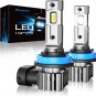 Rimthin LED Bulbs, 60W 16000 LM Super Bright LED Lights with Cooling Fan, 6000K