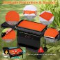 36'' Griddle Mat Silicone for Blackstone, Silicone Griddle Cover Upgraded Handle