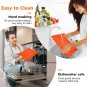 36'' Griddle Mat Silicone for Blackstone, Silicone Griddle Cover Upgraded Handle