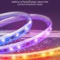 Kimdelee 50Ft 100Ft Waterproof IP68 Outdoor Led Strip Lights, 24V RGB Outdoor Li
