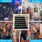Confetti Cannon Popper Party 6 Pack,12 Inch Biodegradable Confetti Shooter for W