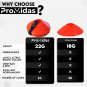 Soccer Cones for Training - with Mesh Bag & Strap - Flexible & Heavy Duty - Best