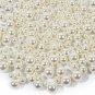 Pearl Beads, 800Pcs Ivory Pearl Craft Beads Loose Pearls for Jewelry Making, Cr