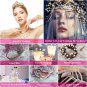 Pearl Beads, 800Pcs Ivory Pearl Craft Beads Loose Pearls for Jewelry Making, Cr