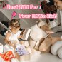 Pretend Makeup Kit for Little Girls, Kids Play Makeup Set for Girls Age of 3 4 5