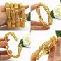 Dubai Gold Bangles for Women Indian African Wedding Bracelets 18K Gold Plated Et