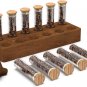 Coffee Beans Container, Single Dose Coffee Bean Storage Cellar with Walnut Wood