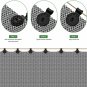 Shade Cloth Clips Heavy Duty 100ï¼Clamp Your Shade Cloth Securely Heavy-Duty Latc