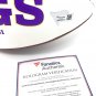 Randy Moss Minnesota Vikings Signed Autograph Embroidered Logo Football HOF INSC