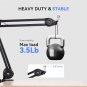 Flexible Arm Digital Microscope Stand AM01 with 144-LED Ring Light LT02, Suspens