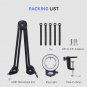 Flexible Arm Digital Microscope Stand AM01 with 144-LED Ring Light LT02, Suspens