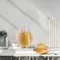 Yellow Carambola Table Decor Resin Statue, Modern Fruit Sculptures Living Room D