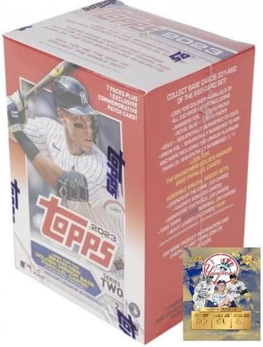 BRAND NEW 2023  Series 2 Baseball Card Box W/1 RELIC Card per Box - Factory Seal