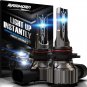9005 LED Headlight Bulbs, 12000 LM 6500K Xenon White Fanless Instant Plug-In HB3