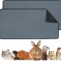 Guinea Pig Bedding Cage Liners, 2 Pack 47" X 24" Washable Guinea Pig Bed Pee Pad
