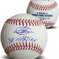 Jasson Dominguez Autographed MLB Signed Baseball MARTIAN Fanatics Authentic COA