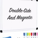 Ultra-Thin Double-Sided Whiteboard, 17"X13" Magnetic Dry Erase Whiteboard for Wa