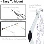 Ultra-Thin Double-Sided Whiteboard, 17"X13" Magnetic Dry Erase Whiteboard for Wa