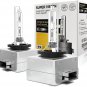 D1S HID Headlight Bulbs, 35W Xenon HID Headlight Bulbs, 6000K Cool White, 150% L